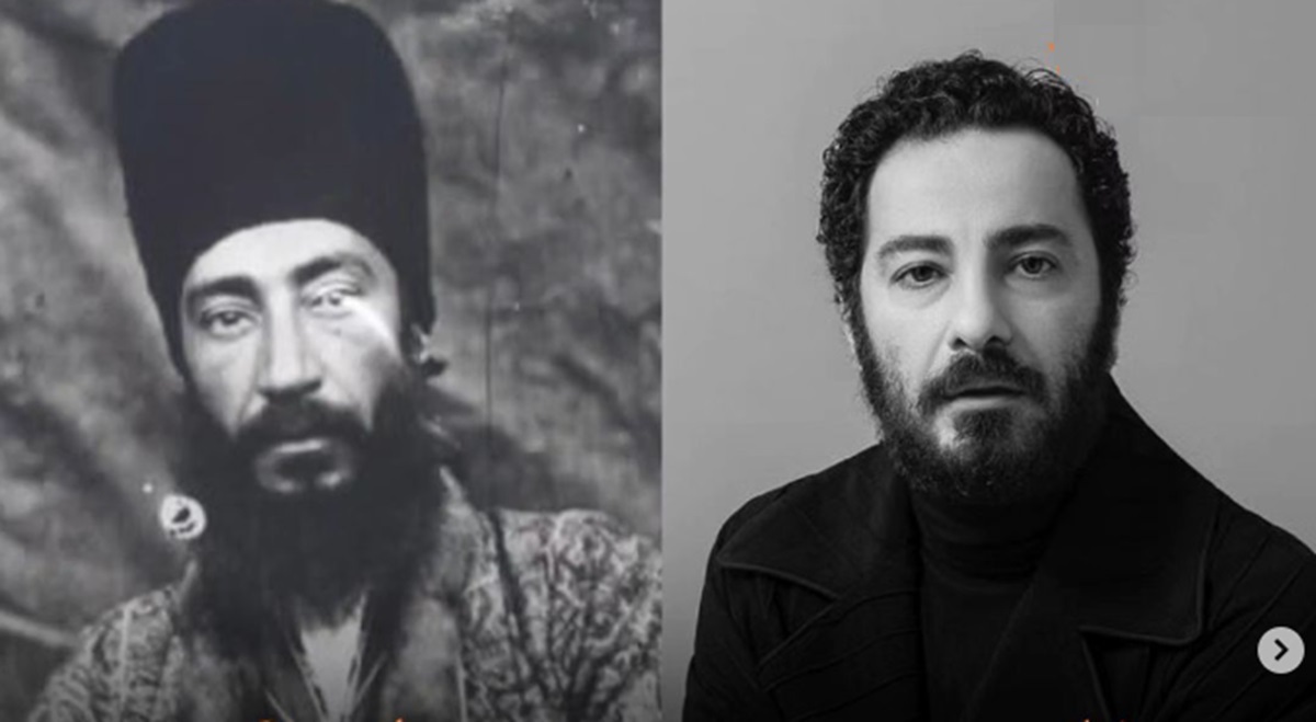 شوخی بازیگران با شباهت نوید محمدزاده و خان قاجاری ؛ هوتن شکیبا ، محسن تنابنده ، امیر جدیدی و ... (عکس)
